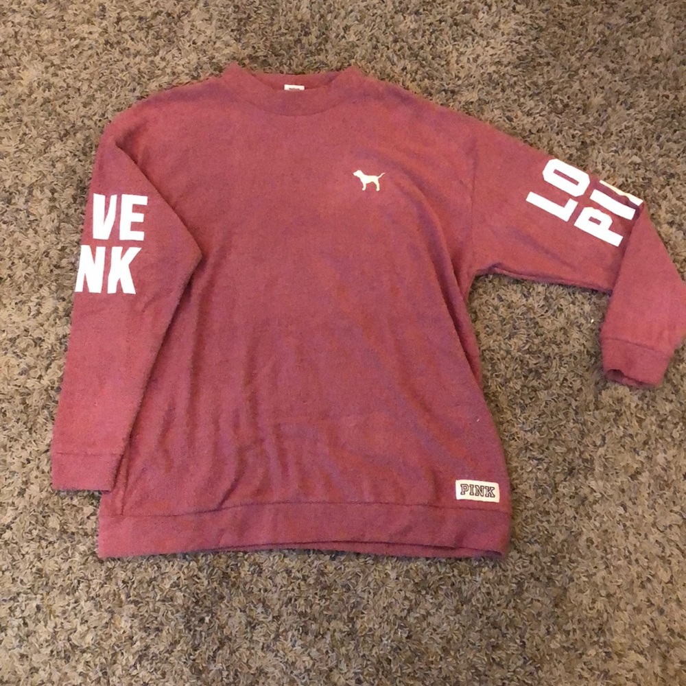 Victoria’s Secret Pink Towel Pullover